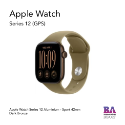 Apple Watch Series 12 Aluminium - Sport 42mm