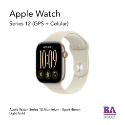 Apple Watch Series 12 Aluminium - Sport 46mm + CELL