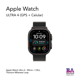 Apple Watch Ultra 3 Titanium Milanese Loop - 49mm + CELL