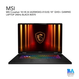 MSI Crosshair 18 HX AI (A2XWGKG-012US) 18" QHD+ GAMING LAPTOP 240Hz BLACK
