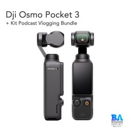 Dji Osmo Pocket 3 + Kit Podcast Vlogging Bundle
