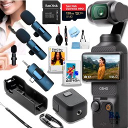 Dji Osmo Pocket 3 + Kit Podcast Vlogging Bundle