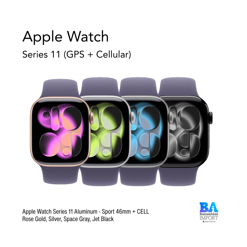 Apple Watch Series 11 Aluminum - Sport 46mm + CELL