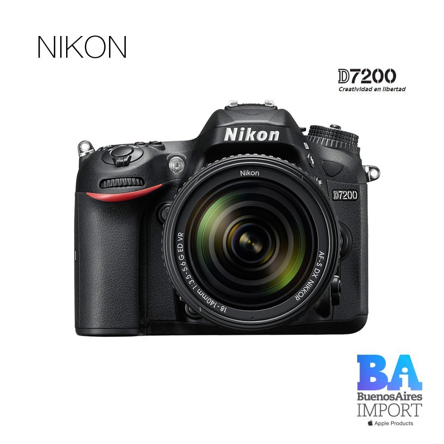 Nikon D7200 18/140mm