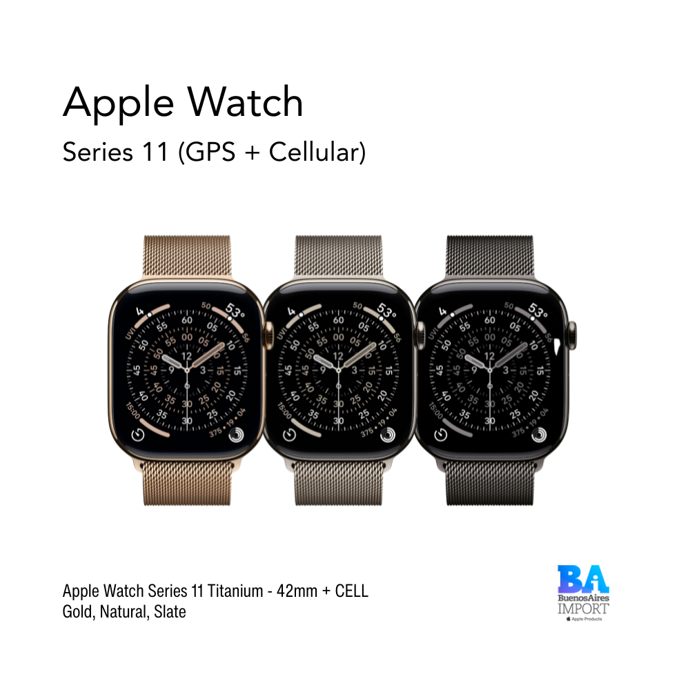 Apple Watch Series 11 Titanium - 42mm + CELL