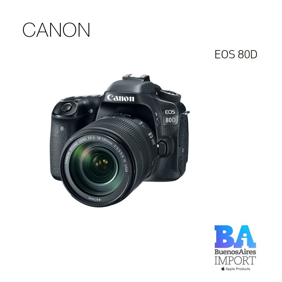 Canon EOS 80D 18/135mm
