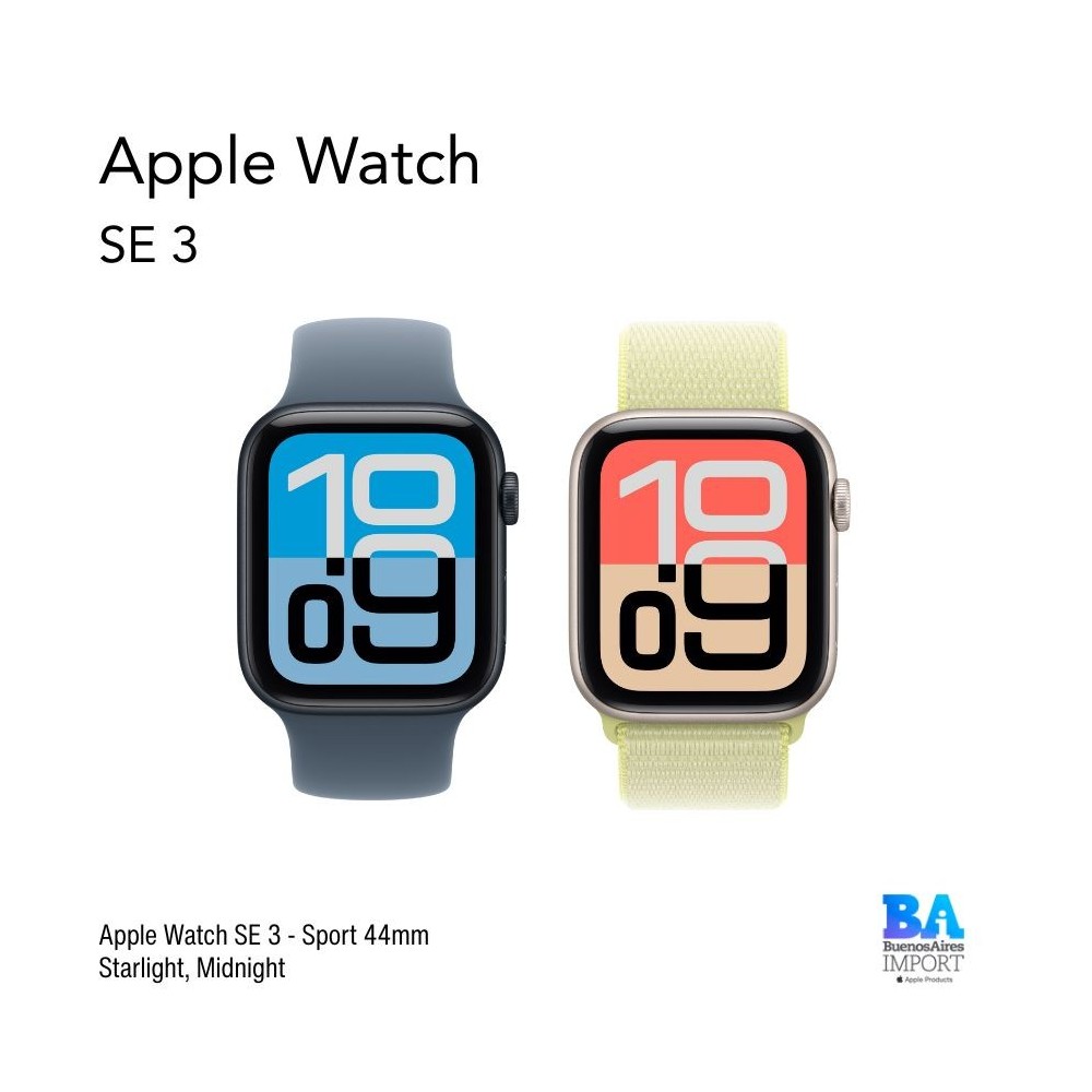 Apple Watch SE 3 - Sport 44mm