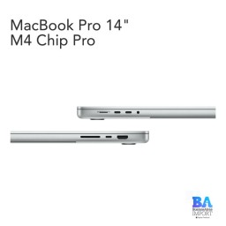 MacBook Pro 14" MX2E3 M4 Chip Pro - 12-Core - 24GB - 512GB - Silver