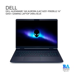 DELL ALIENWARE 16X AURORA (LAC16251-9582BLU) 16" QHD+ GAMING LAPTOP 240hz BLUE