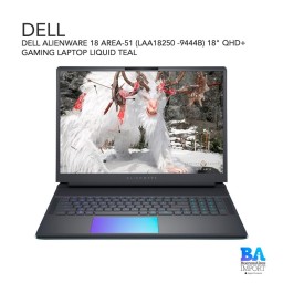DELL ALIENWARE 18 AREA-51 (LAA18250 -9444B) 18" QHD+ GAMING LAPTOP  LIQUID TEAL