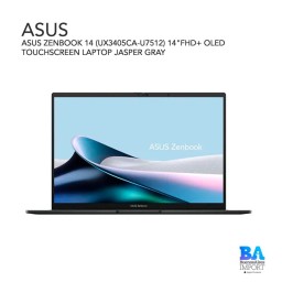 ASUS ZENBOOK 14 (UX3405CA-U7512) 14"FHD+ OLED TOUCHSCREEN LAPTOP JASPER GRAY