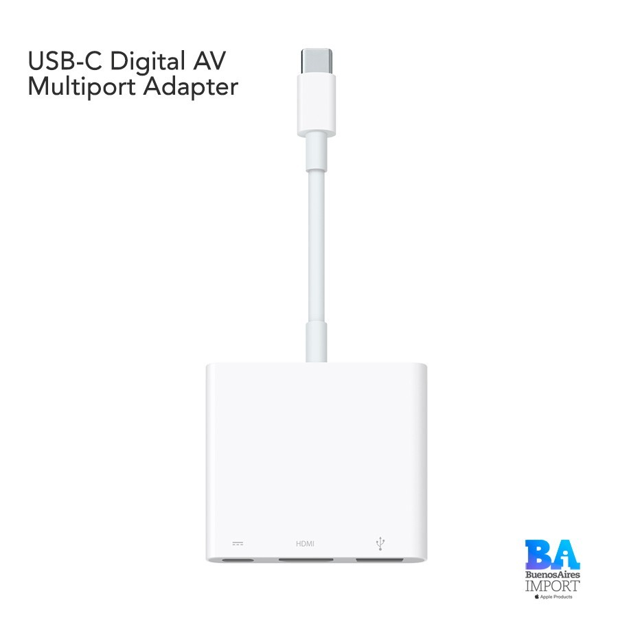 USB-C Digital AV Multiport Adapter - Buenos Aires Import