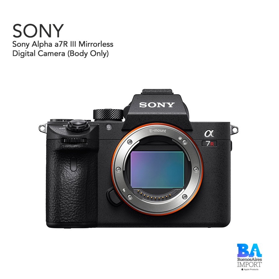 Sony Alpha a7R III Mirrorless Digital Camera (Body Only) 