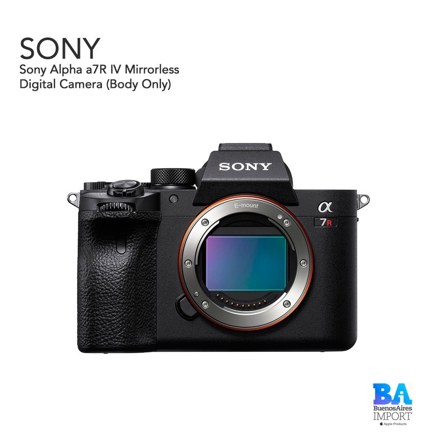 Sony Alpha a7R IV Mirrorless Digital Camera (Body Only) 