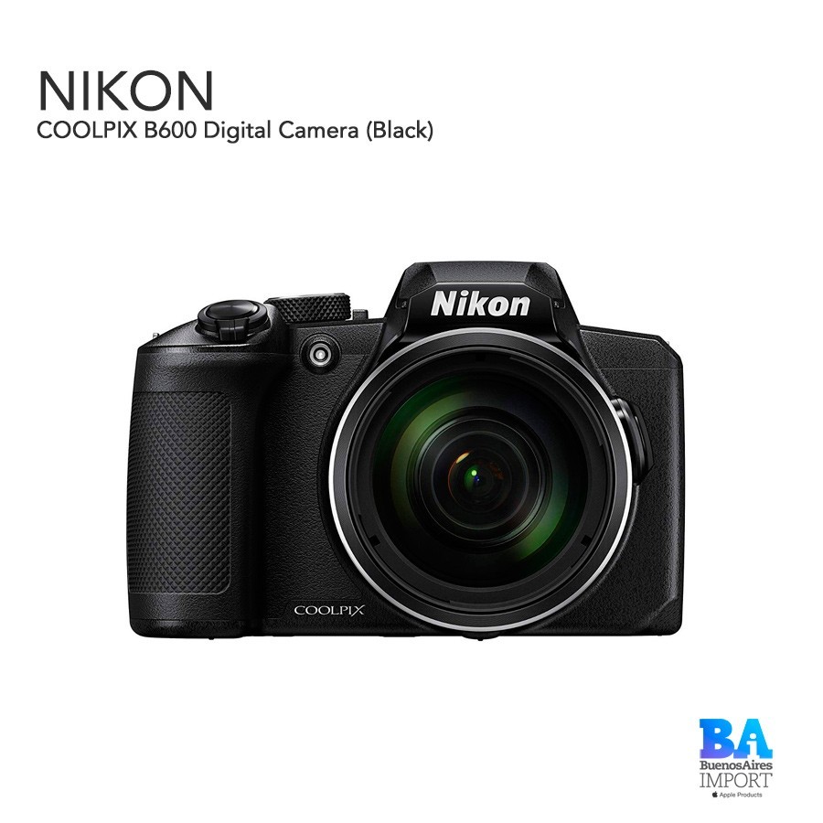 Nikon COOLPIX B600 Digital Camera (Black)