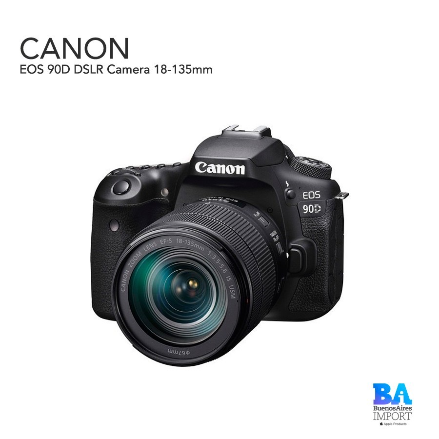 Canon EOS 90D DSLR Camera 18-135mm