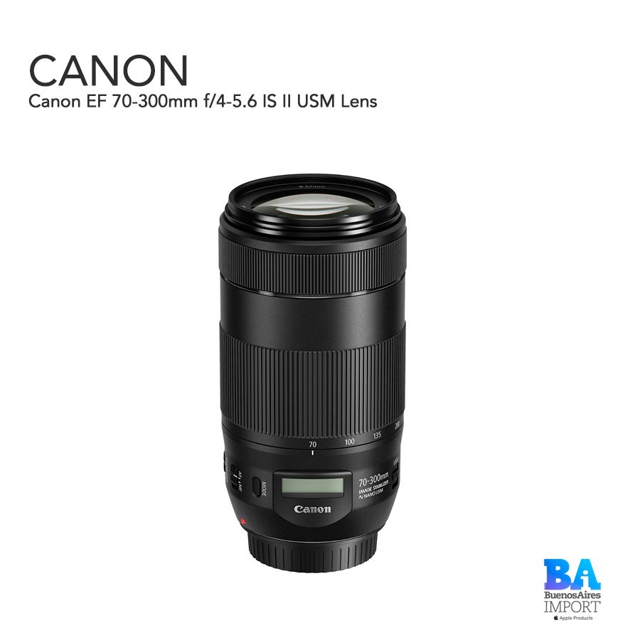 Canon EF 70-300mm f/4-5.6 IS II USM Lens