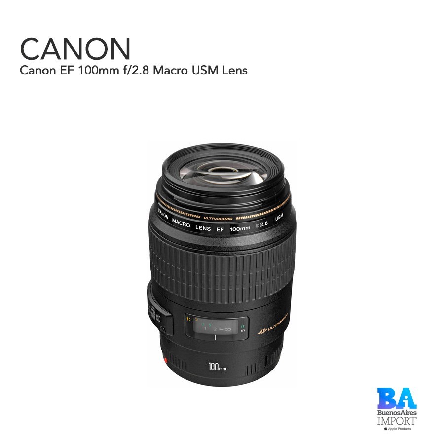 Canon EF 100mm f/2.8 L IS USM Macro telefoto objektiv prime lens 100 f