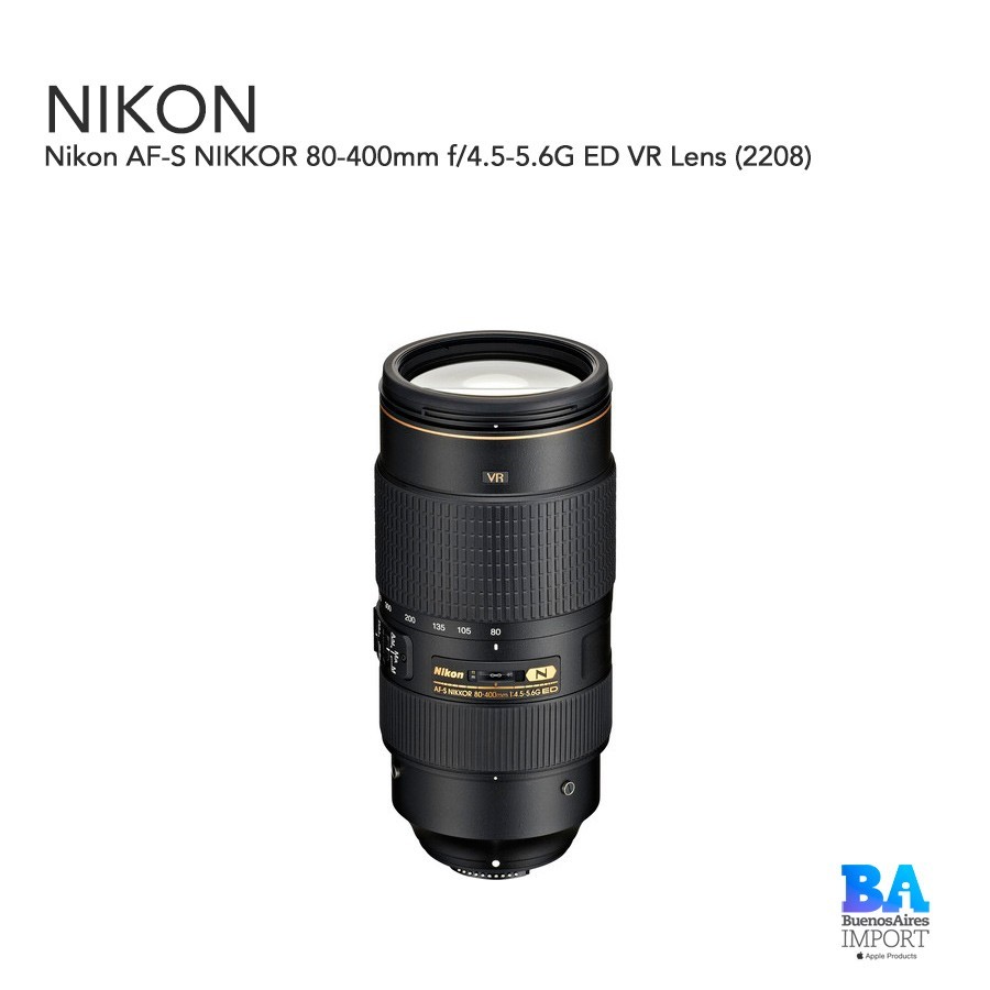 【美品級】 ニコン AF-S 80-400mm f4.5-5.6 G ED VR