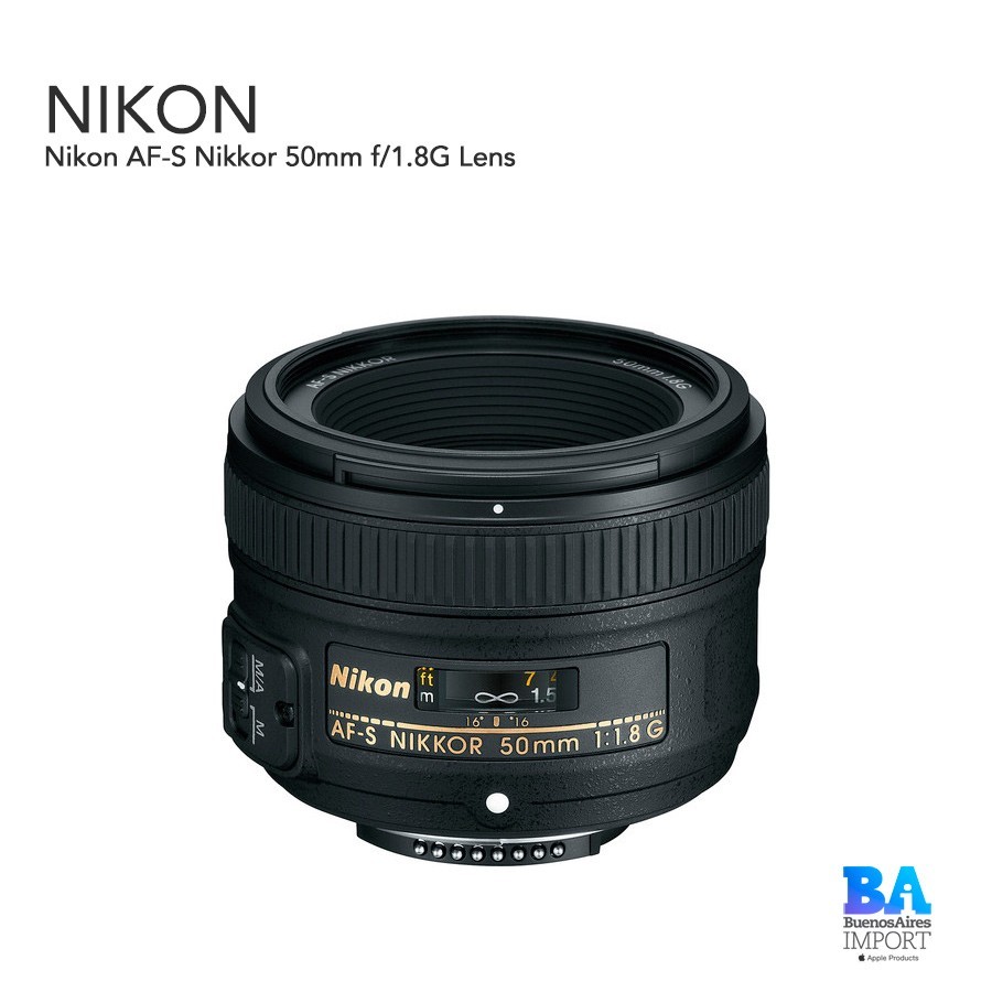 Nikon AF-S Nikkor 50mm f/1.8G Lens
