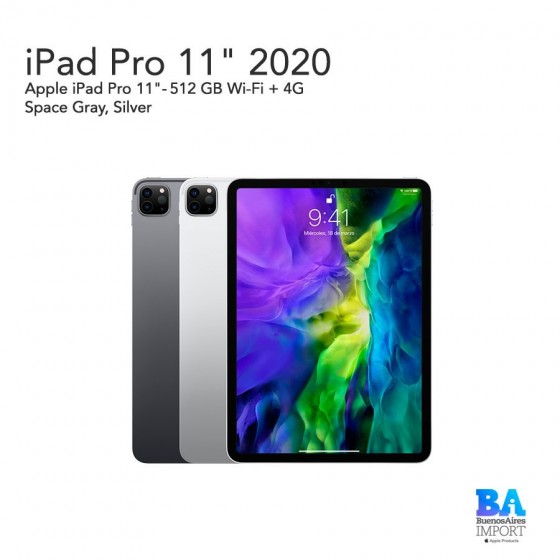 iPad Pro 11'- 512 GB WiFi + 4G 2020