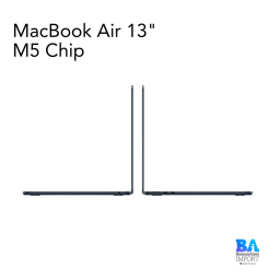 MacBook Air 13,6" (MDHG4) M5 Chip 10-Core 10-Core GPU /24GB /1TB /Midnight
