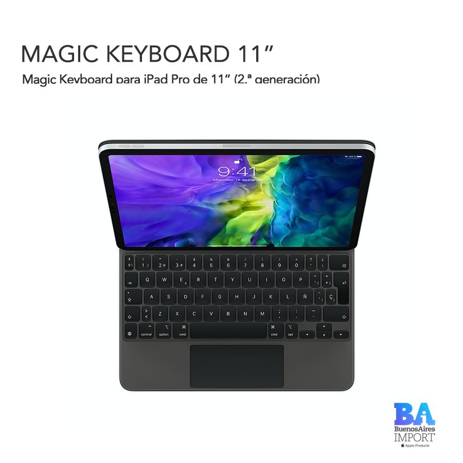 Magic Keyboard para el iPad Pro de 11 pulgadas (3.ª generación) y iPad Air  (5.ª generación)