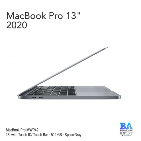 MacBook Pro 13" [MWP42] i5 2.0 GHz Touch ID/Bar 512 GB - Space Gray