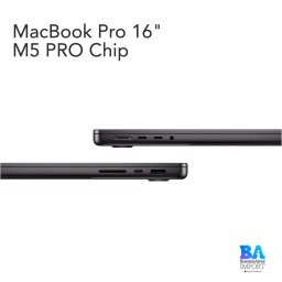 Macbook PRO 16" (MGEA4) M5 PRO 18-Core Chip 20-Core GPU /24GB /1TB /Space Black