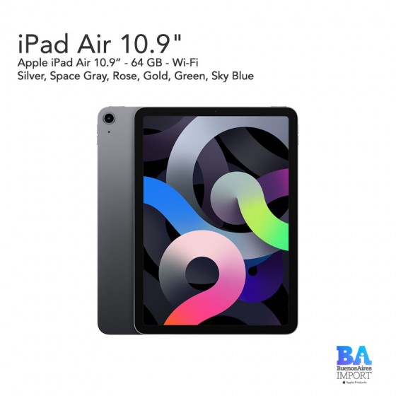 iPad Air 4 10.9"- 64 GB Wi-Fi