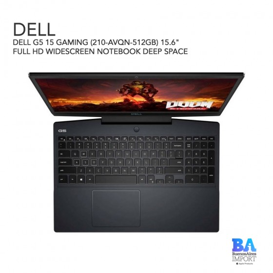 DELL G5 15 GAMING (210-AVQN-512GB) 15.6" FULL HD WIDESCREEN NOTEBOOK DEEP SPACE