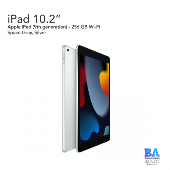 iPad 10.2"  (9th generation) - 256 GB Wi‑Fi