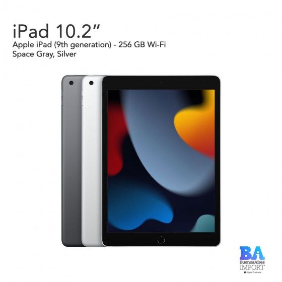 iPad 10.2"  (9th generation) - 256 GB Wi‑Fi