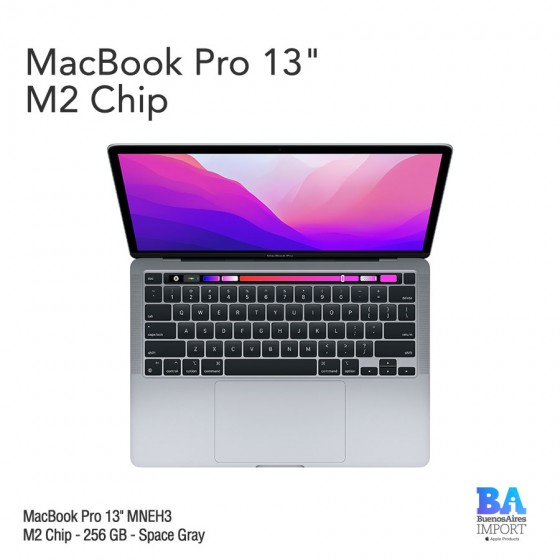 Macbook Pro 13" [MNEH3] M2 - 256 GB - Space Gray