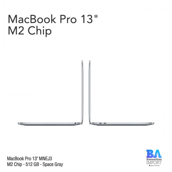 Macbook Pro 13" [MNEJ3] M2 - 512 GB - Space Gray