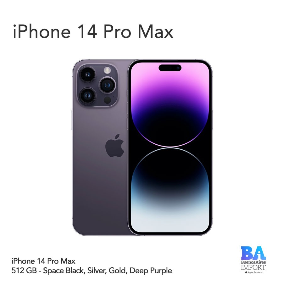 iPhone 14 Pro Max ディープパープル 512 GB SIMフリー - 携帯電話