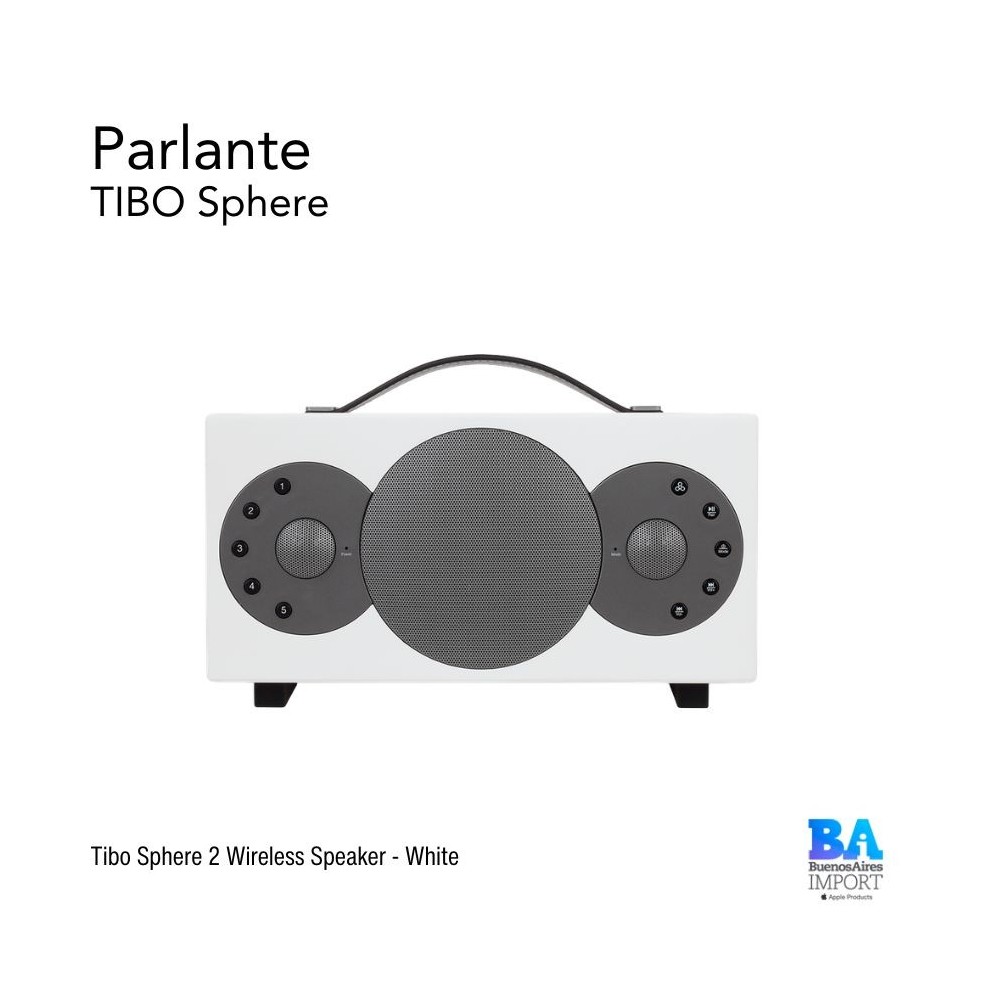 Tibo Sphere 2 Wireless Speaker - White