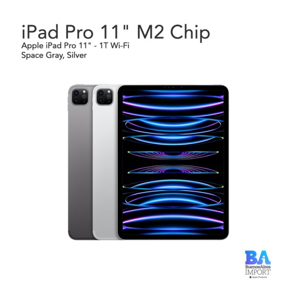 iPad Pro 11" M2 Chip - 1 TB WiFi