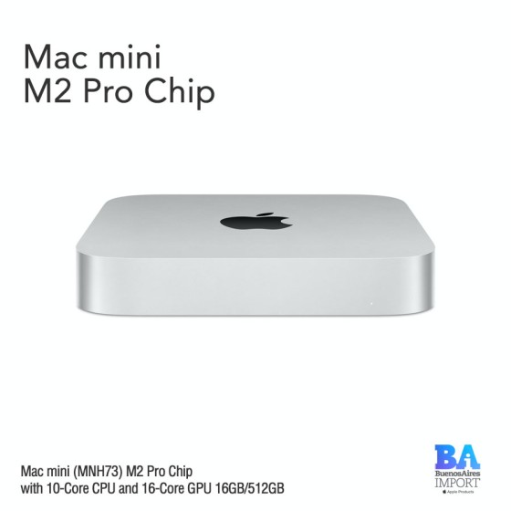 Mac mini [MNH73] M2 Pro Chip - 512 GB