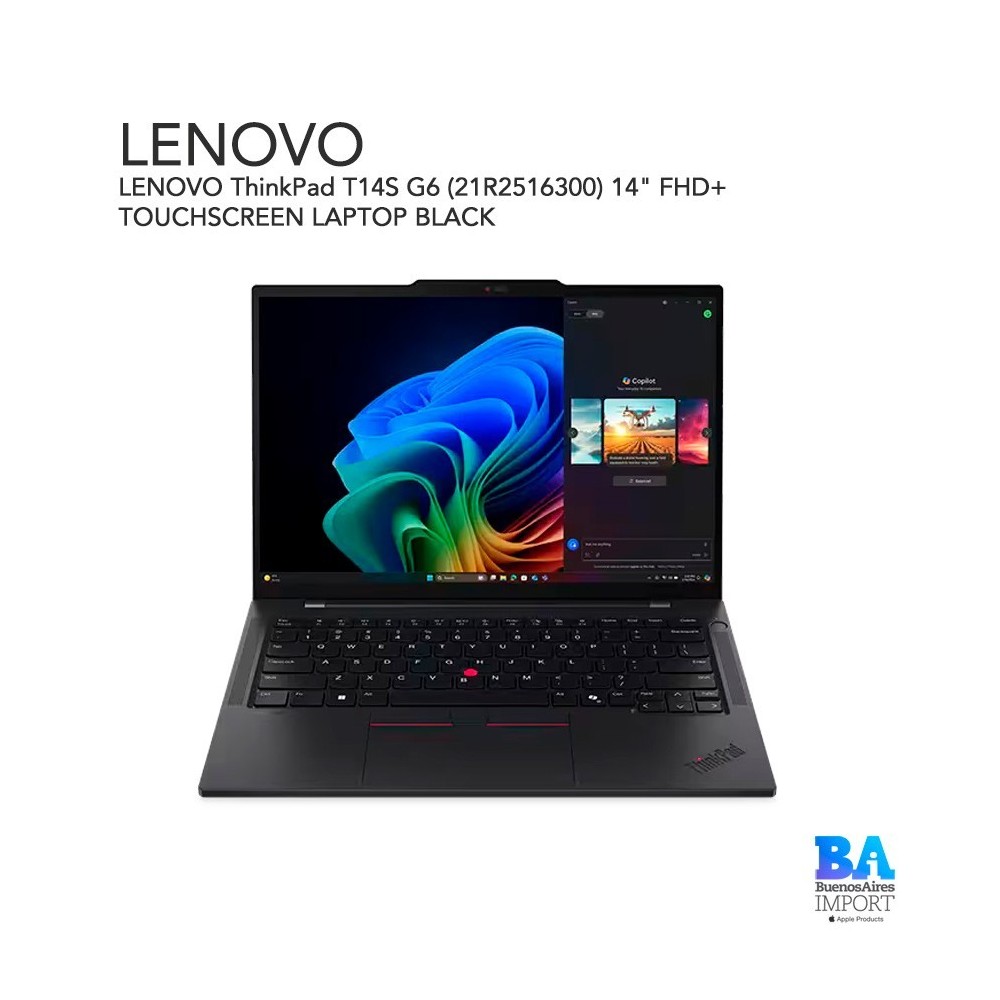 LENOVO ThinkPad T14S G6 (21R2516300) 14" FHD+ TOUCHSCREEN LAPTOP BLACK