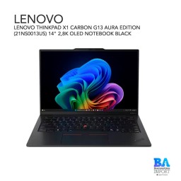 LENOVO THINKPAD X1 CARBON G13 AURA EDITION (21NS0013US) 14" 2,8K OLED NOTEBOOK BLACK