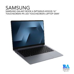 SAMSUNG GALAXY BOOK 6 (NP760XJG-KG2US) 16" TOUCHSCREEN IPS LED TOUCHSCREEN LAPTOP GRAY