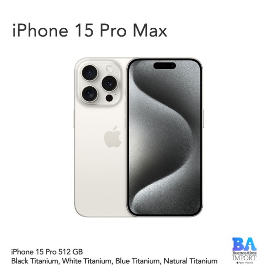 iPhone 15 Pro Max - 512 GB