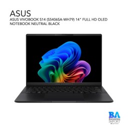 ASUS VIVOBOOK S14 (S5406SA-WH79) 14" FULL HD OLED NOTEBOOK NEUTRAL BLACK