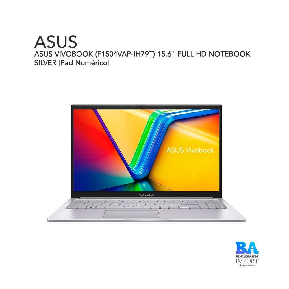 ASUS VIVOBOOK (F1504VAP-IH79T) 15.6" FULL HD NOTEBOOK SILVER [Pad Numérico]