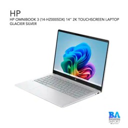 HP OMNIBOOK 3 (14-HZ0005DX) 14" 2K TOUCHSCREEN LAPTOP GLACIER SILVER