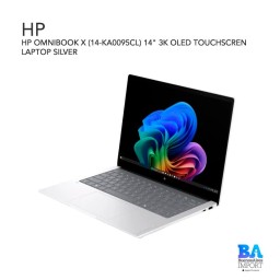 HP OMNIBOOK X (14-KA0095CL)  14" 3K OLED TOUCHSCREN LAPTOP SILVER
