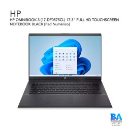 HP OMNIBOOK 7 (17-dc0373cl) C53F3UA_ABA 17,3" FULLHD TOUCHSCREEN NOTEBOOK SILVER [Pad Numérico]
