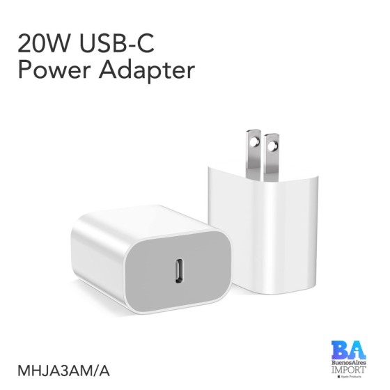 20W USB-C Power Adapter - MHJA3AM/A