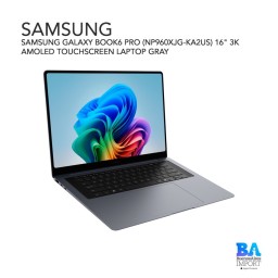 SAMSUNG GALAXY BOOK6 PRO (NP960XJG-KA2US) 16" 3K AMOLED TOUCHSCREEN LAPTOP GRAY